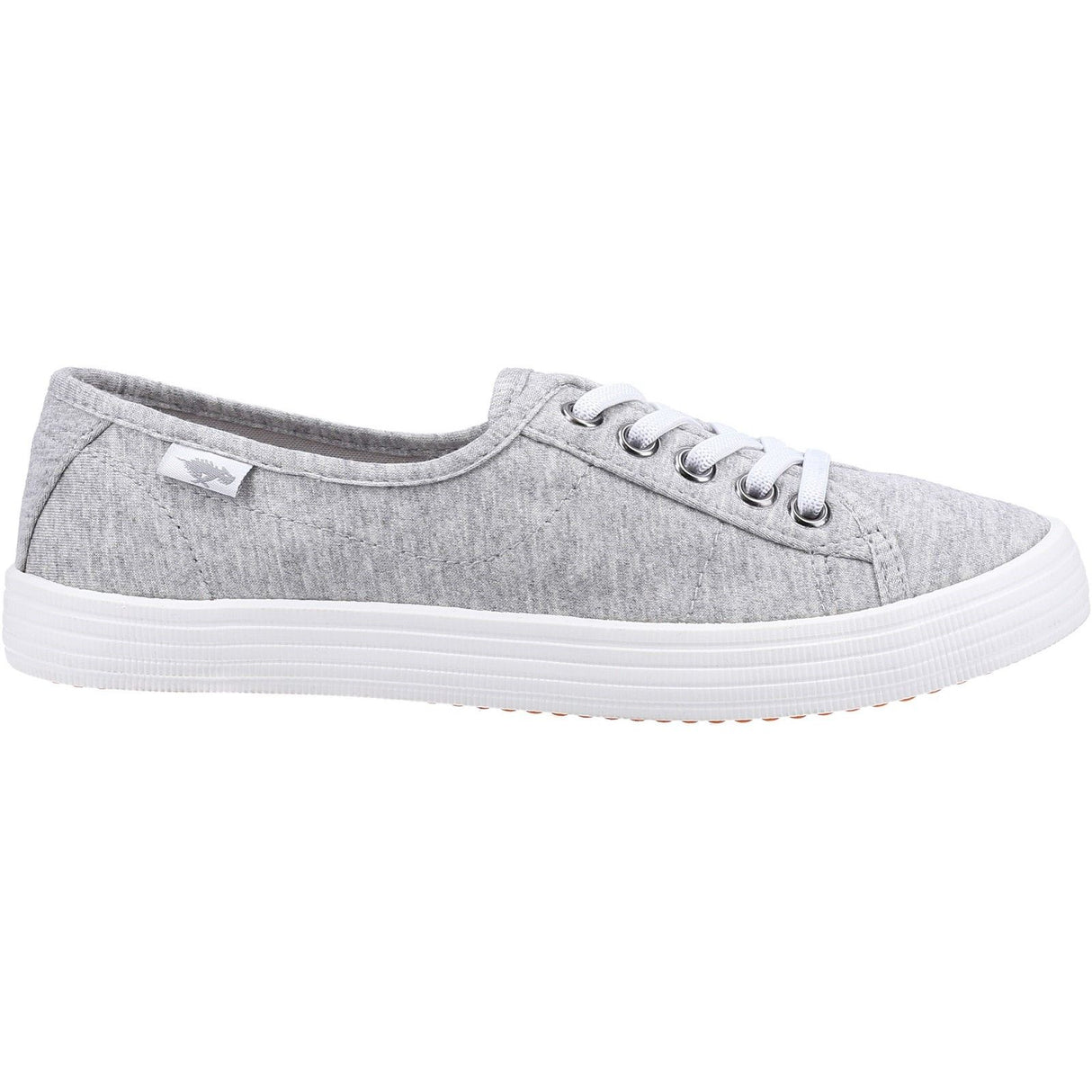 Rocket Dog Womens Chow Chow Summer Jersey Casual Shoe Light Grey
