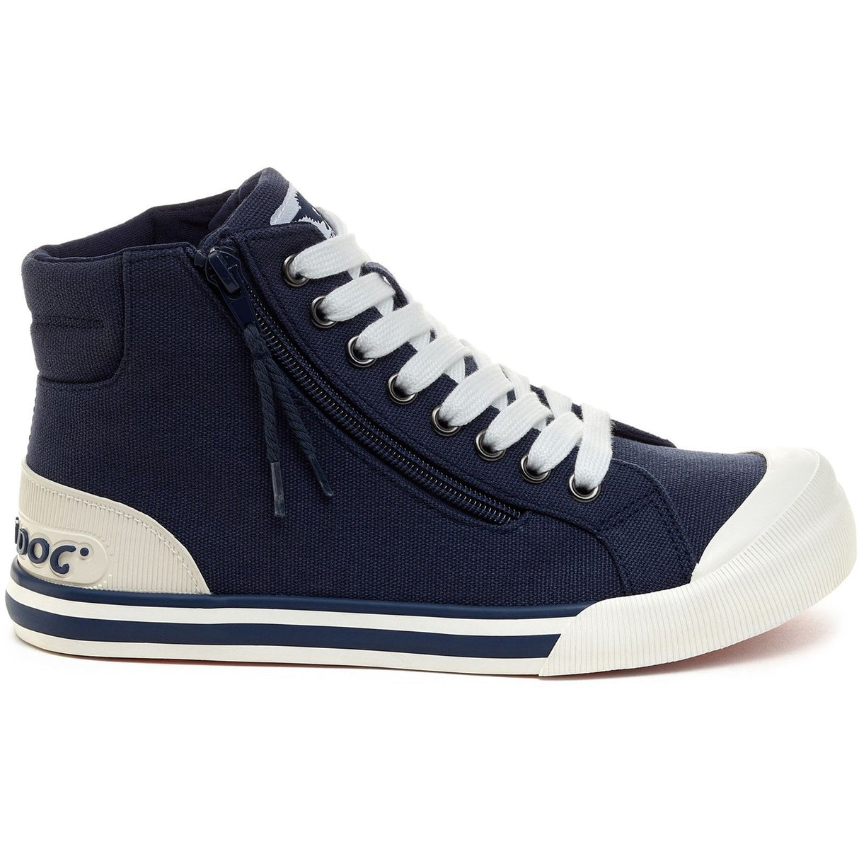 Rocket Dog Womens Jazzin Hi Shoes Navy