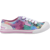 Rocket Dog Womens Rocket Dog Jazzin Candy Tie Dye Sneaker Pink/Multi