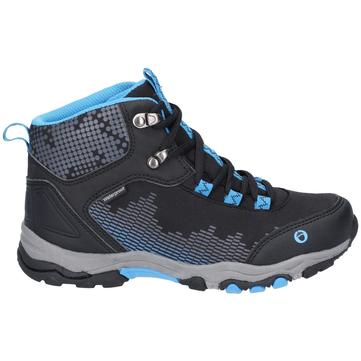 Cotswold Junior Kids Ducklington Hiking Waterproof Boot Black