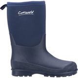 Cotswold Kids Hilly Neoprene Childrens Wellington Boot Navy