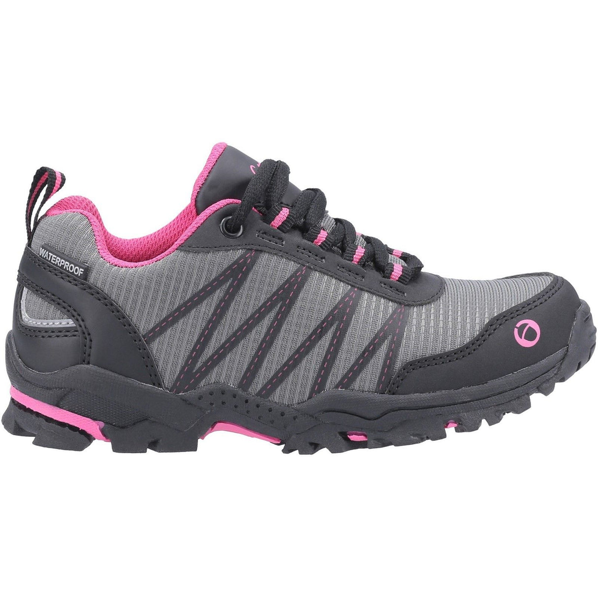 Cotswold Junior Kids Littledean Hiking Waterproof Boot Pink
