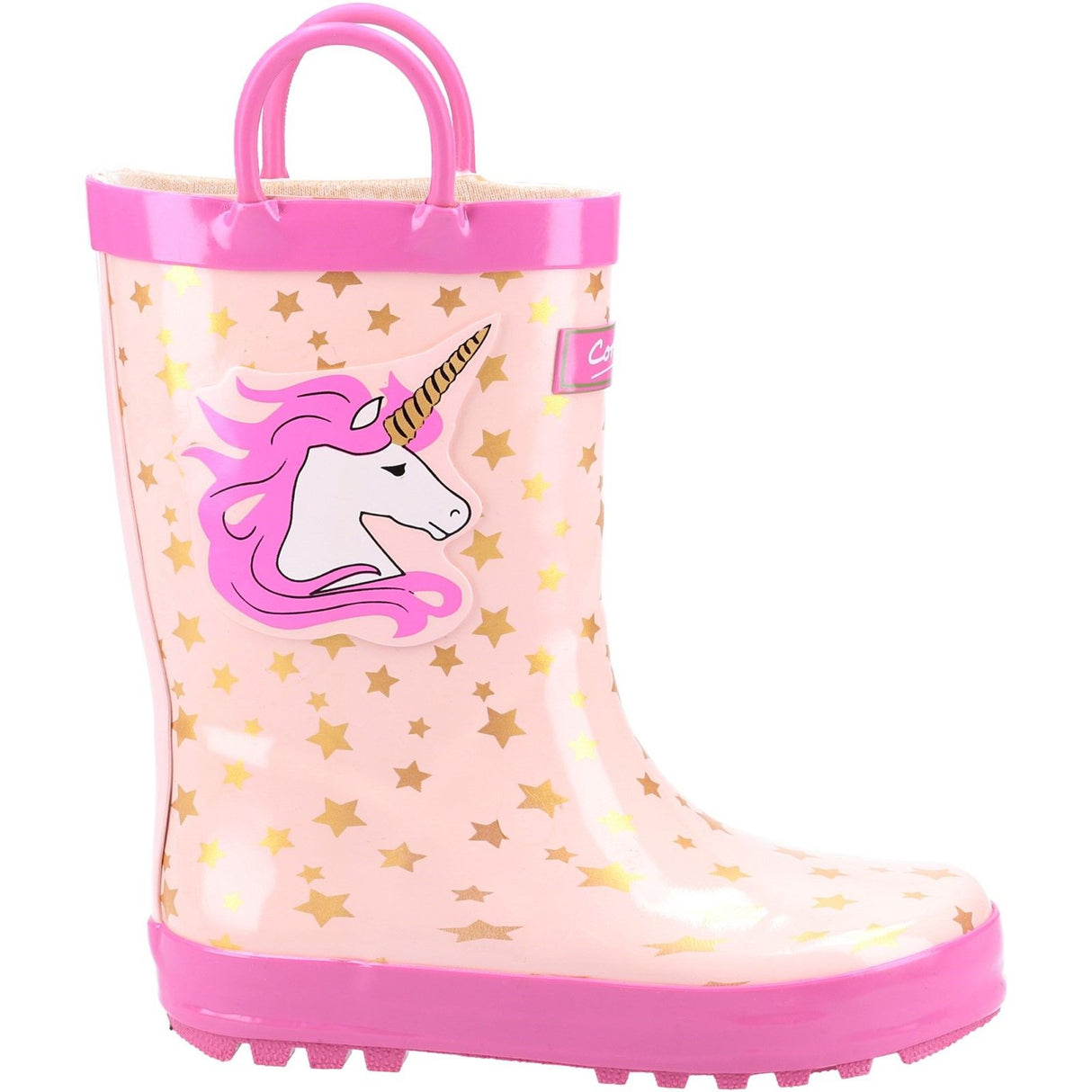 Cotswold Infant Kids Puddle Waterproof Pull On Boot Unicorn
