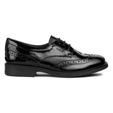 Geox Girls J Agata D Shoe Black Patent