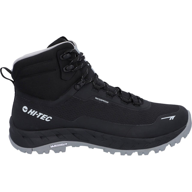Hi-Tec Mens ALTITUDE LITE MID WP Hiker Black/Ultimate Grey