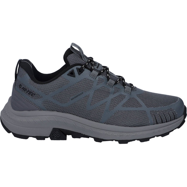 Hi-Tec Mens Mauna Hiker Grey/Black/Black