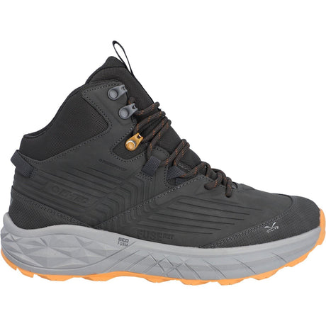 Hi-Tec Mens Fuse Trek Mid Hiking Boots Chocolate Brown/Timber Wolf