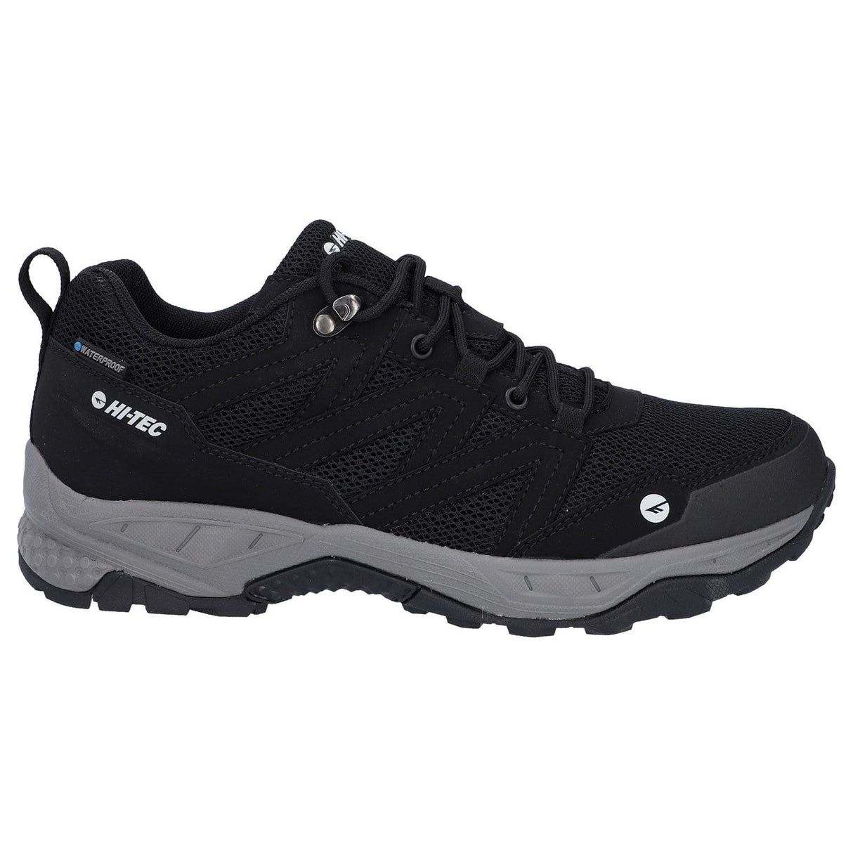 Hi-Tec Mens Saunter WP Hiking Boots Black