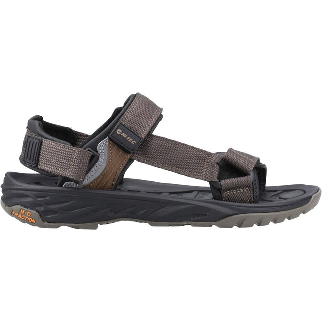 Hi-Tec Mens Ula Raft Sandal Desert/Black
