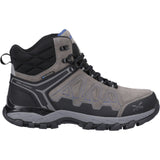 Hi-Tec Mens V-Lite Explorer WP Hiking Boots Charcoal/Grey/Dark Blue
