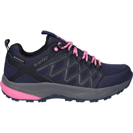 Hi-Tec Womens Diamonde Low Shoes Dark Blue