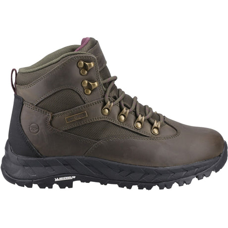 Hi-Tec Womens Euro Trail Boots Khaki
