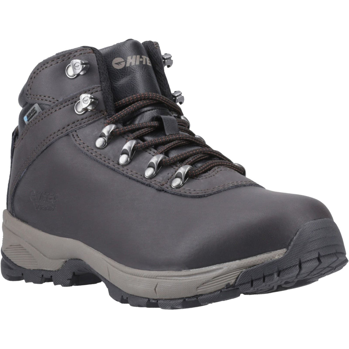 Hi-Tec Womens Eurotrek Lite Waterproof Walking Boots Dark Chocolate
