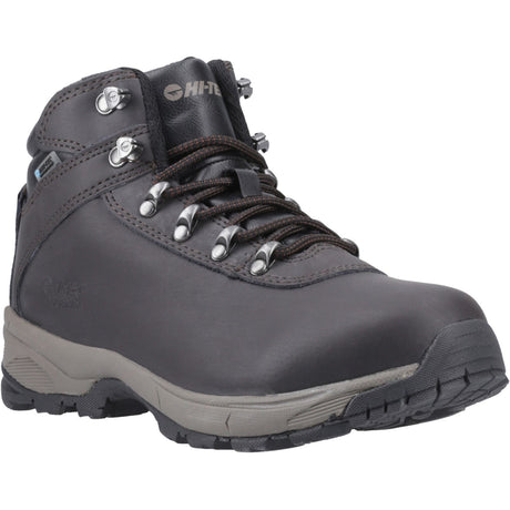Hi-Tec Womens Eurotrek Lite Waterproof Walking Boots Dark Chocolate