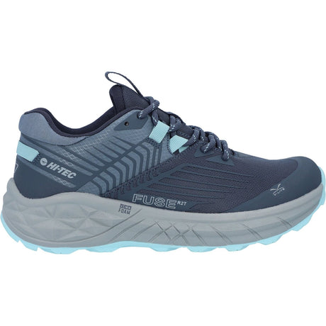 Hi-Tec Womens Fuse Trail Low Trainers Grisaille/Flintstone