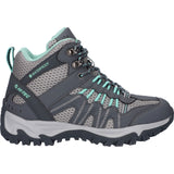 Hi-Tec Womens Jaguar Mid Boots Charcoal/Graphite/Cool Grey