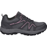 Hi-Tec Womens Maine Shoes Steel Grey Charcoal