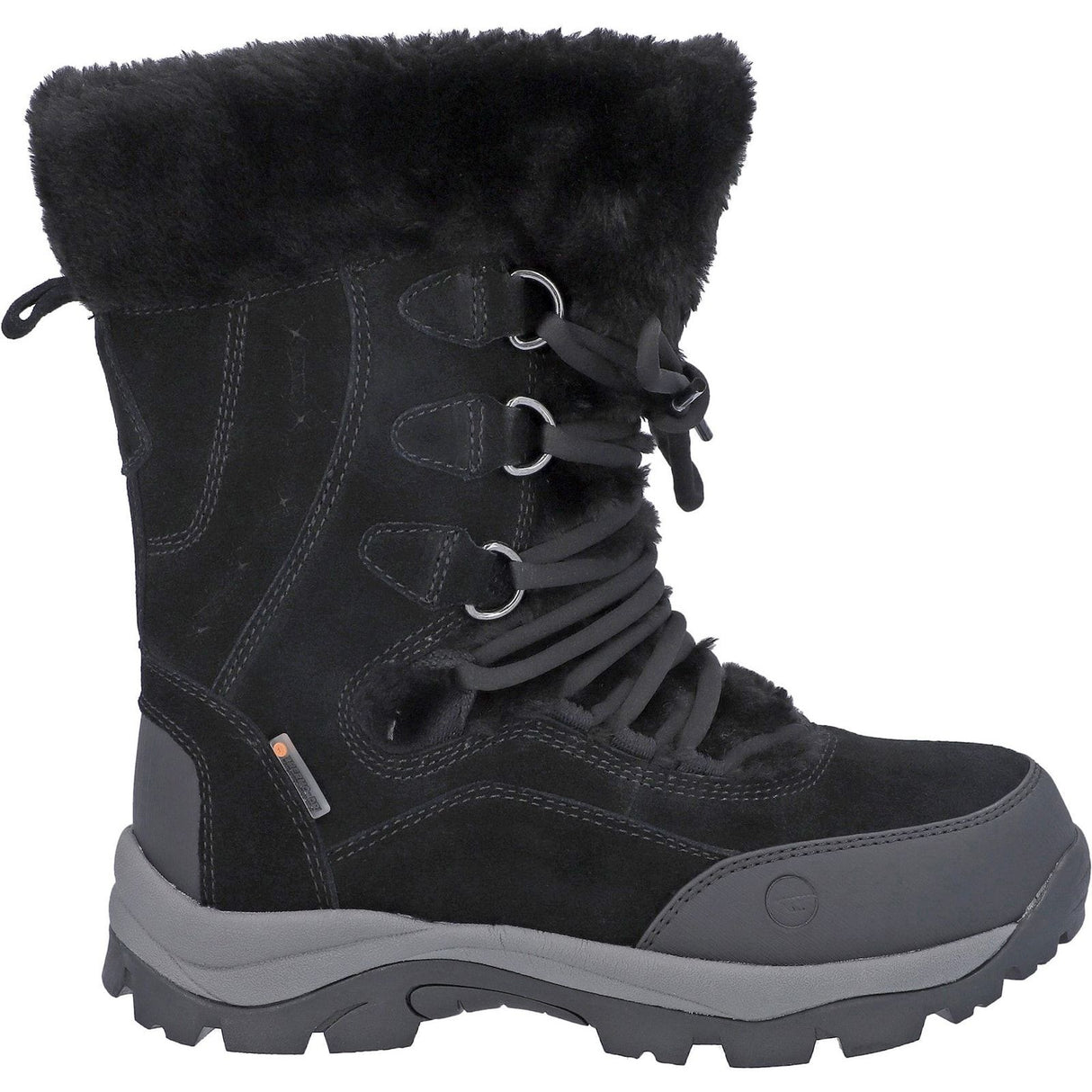Hi-Tec Womens Mortiz 200 Hiking Boots Black
