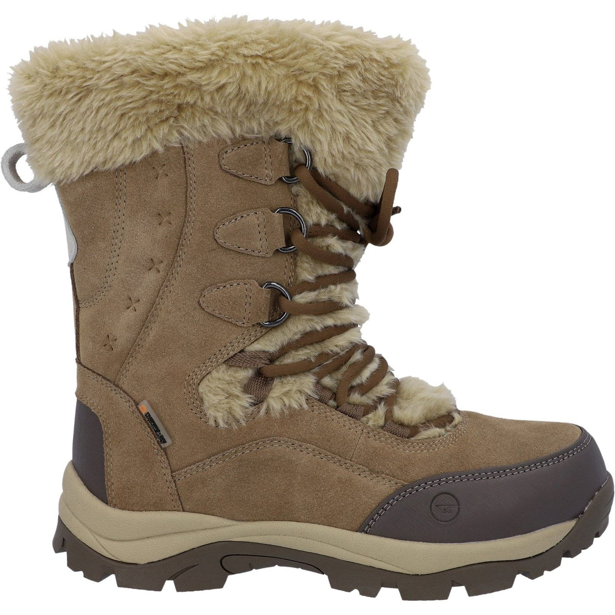 Hi-Tec Womens Mortiz 200 Hiking Boots Light Brown