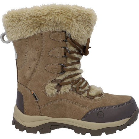 Hi-Tec Womens Mortiz 200 Hiking Boots Light Brown