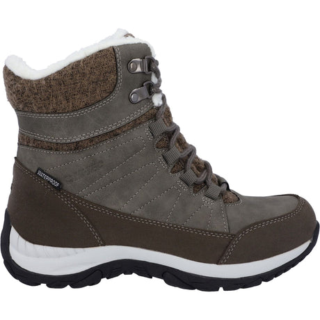 Hi-Tec Womens Riva Mid Boots Beige