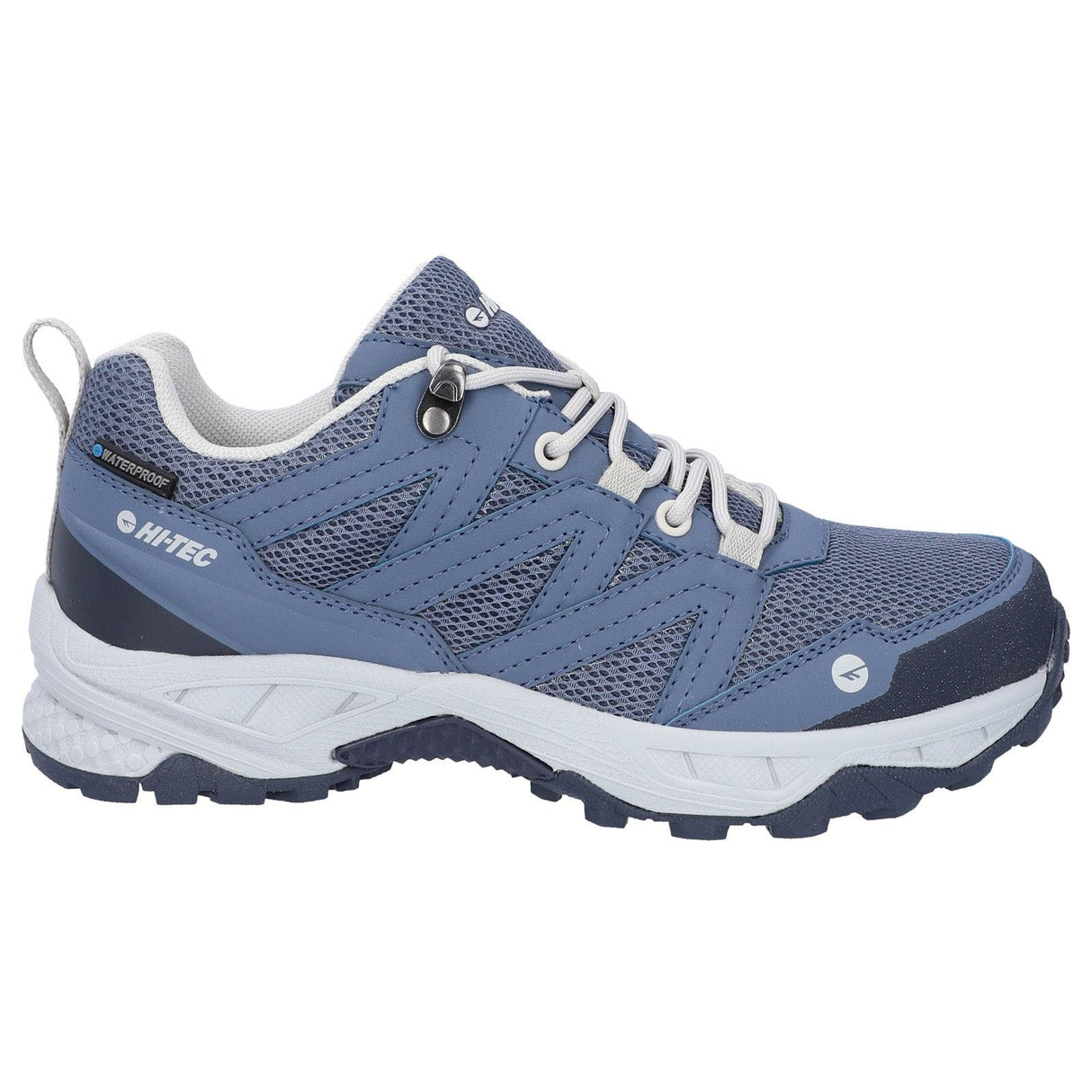 Hi-Tec Womens Saunter WP Hiking Shoes Flintstone