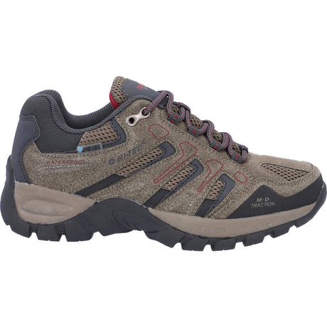 Hi-Tec Womens Torca Low Boots Dark Taupe/Charcoal