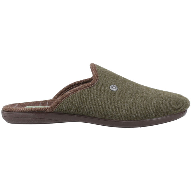 Cotswold Mens Spelsbury Slipper Khaki