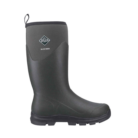 Muck Boots Mens Rancher Wellington Dusty Olive/Black