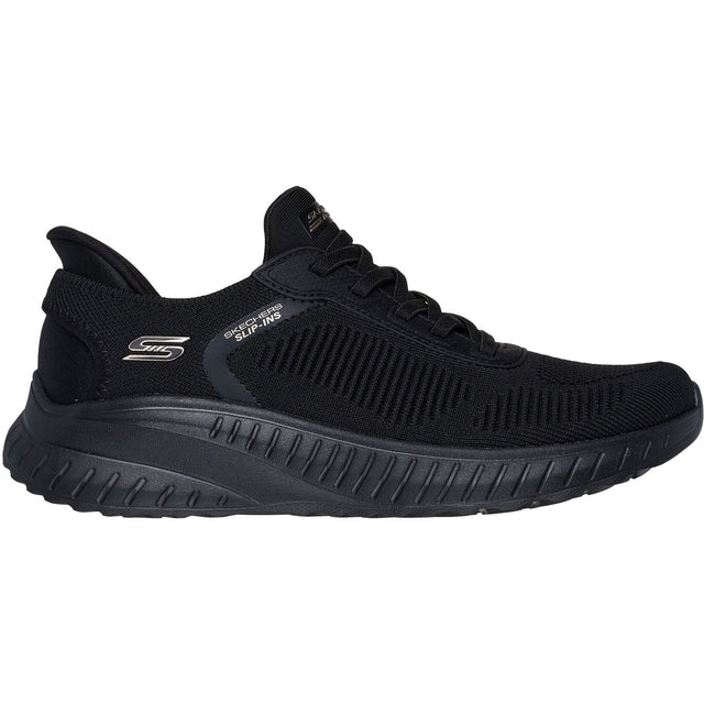 Skechers Womens BOBS Sport Squad Chaos Shoe Black