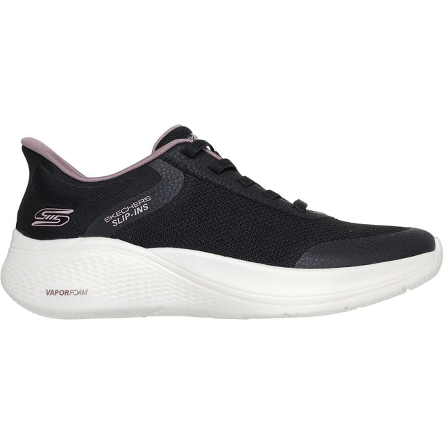 Skechers Womens BOBS Infinity Vapor Glow Trainers Black