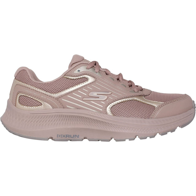 Skechers Womens GO RUN Consistent 2.0 Advantage Trainer Light Brown/Gold