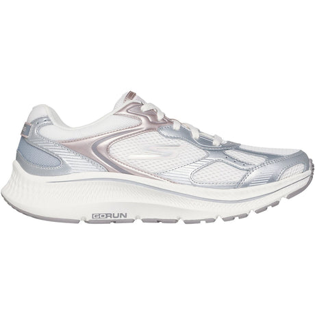 Skechers Womens GO RUN Consistent 2.0 Volt Trainer Off White