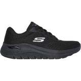Skechers Womens Arch Fit 2.0 Big League Trainers Black