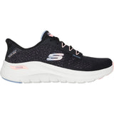 Skechers Womens Arch Fit 2.0 Fresh Pace Trainer Black/Multi