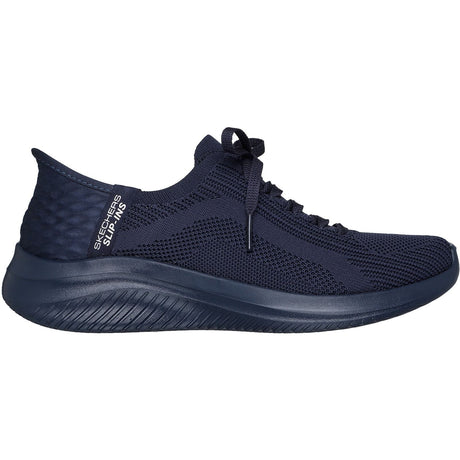 Skechers Womens Ultra Flex 3.0 Pure Color Trainers Dark Navy