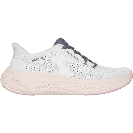 Skechers Womens Skech Cloud Plush Horizon Trainers White/Multi