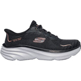 Skechers Womens D'Lux Vapor Clear Horizon Trainers Black