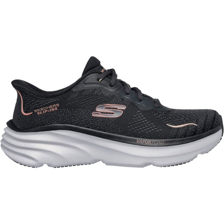 Skechers Womens D'Lux Vapor Clear Horizon Trainers Black