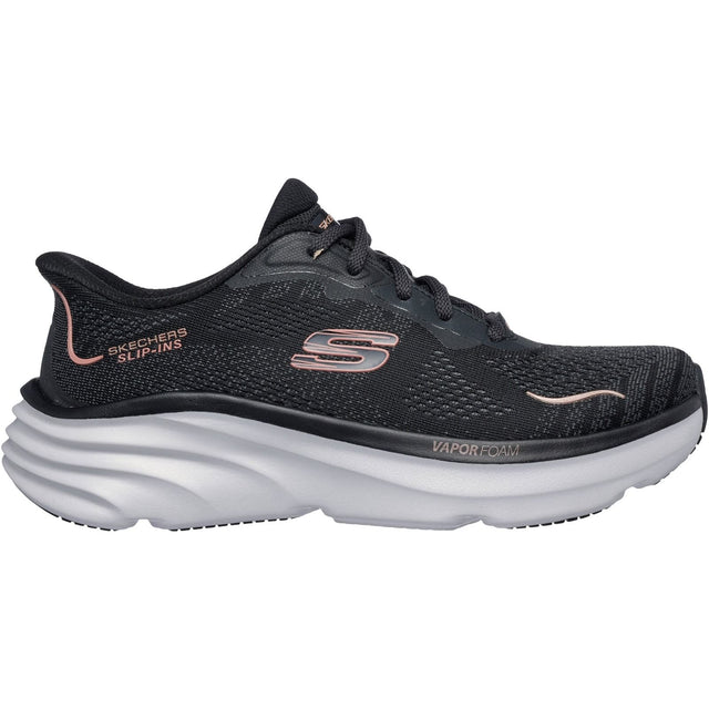 Skechers Womens D'Lux Vapor Clear Horizon Trainers Black
