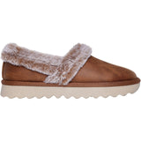 Skechers Womens Cozy Up Slippers Chestnut