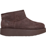 Skechers Womens Keep Cozy Boots Chocolate