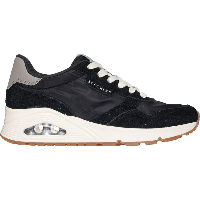Skechers Womens Uno Vintage Dayz Trainers Black