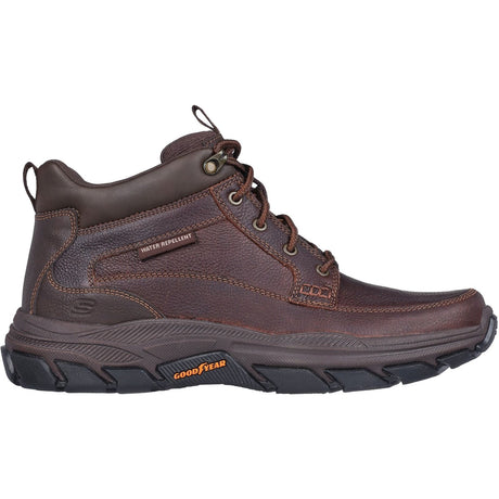 Skechers Mens Respected Boswell Hiker Red/Brown