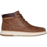 Skechers Mens Garlan Deno Trainers Brown