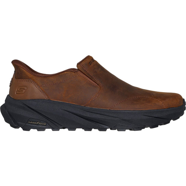 Skechers Mens Conner Rayne Shoes Dark Brown