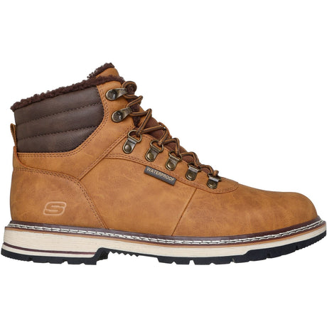 Skechers Mens Corado Memphis Boots Wheat