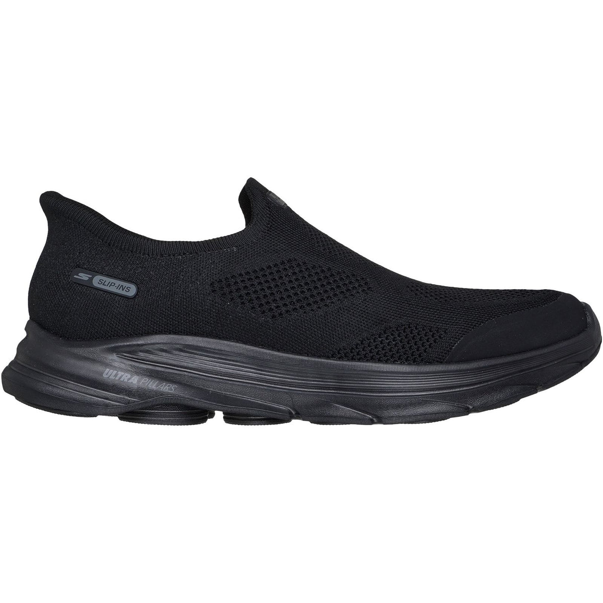 Skechers Mens Go Walk 8 Pelayo Trainers Black
