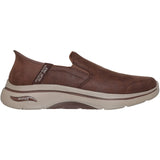 Skechers Mens Go Walk Arch Fit 2.0 Quest  Trainers Brown