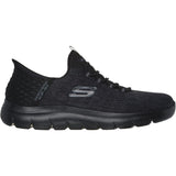 Skechers Mens Summits Key Pace Shoe Black